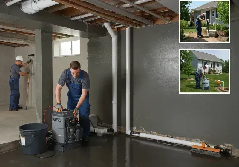 Basement Waterproofing and Flood Prevention process in Columbia County, GA